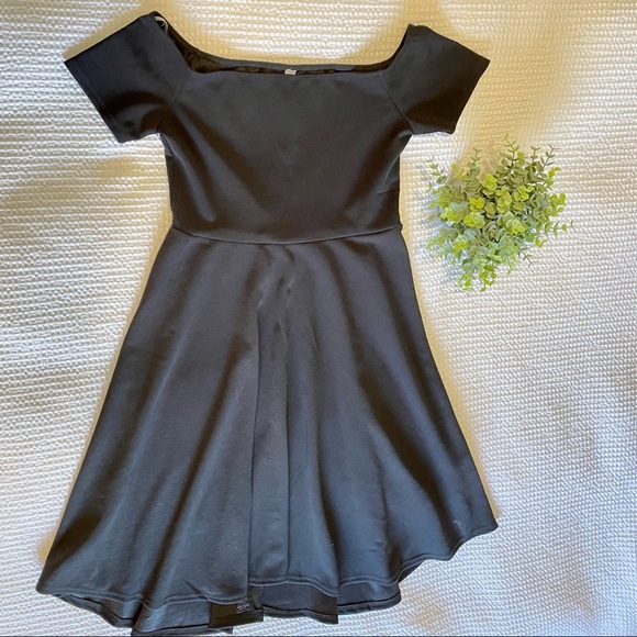 Pink Blush black high-low dress - Picture 1 of 4